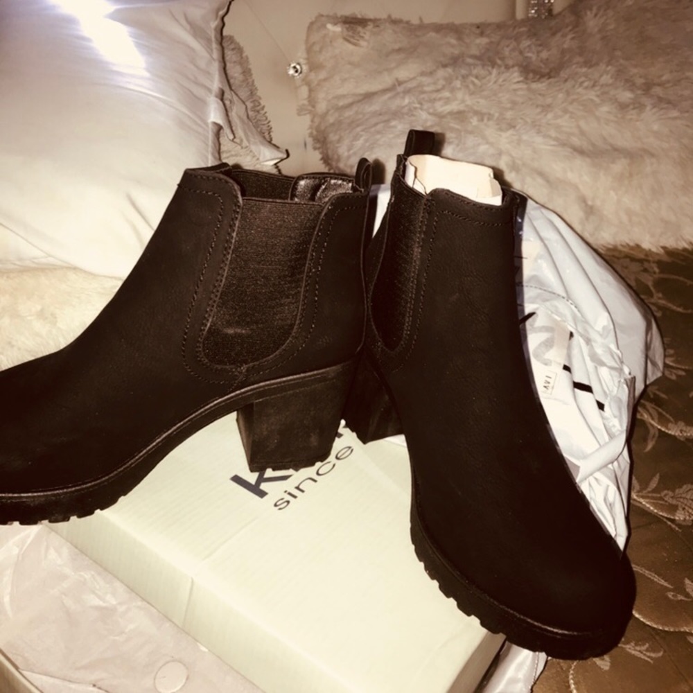 Black booties